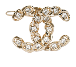 Chanel B19S Embellished CC Hair Pin